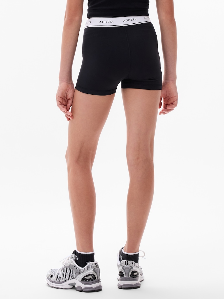 Athleta Girl Chit Chat Logo Short