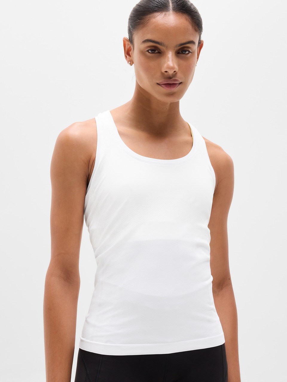 V-Neck Hardware One-Piece Swimsuit