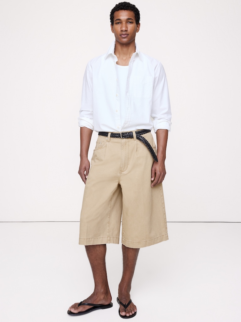 15" Loose Denim Short