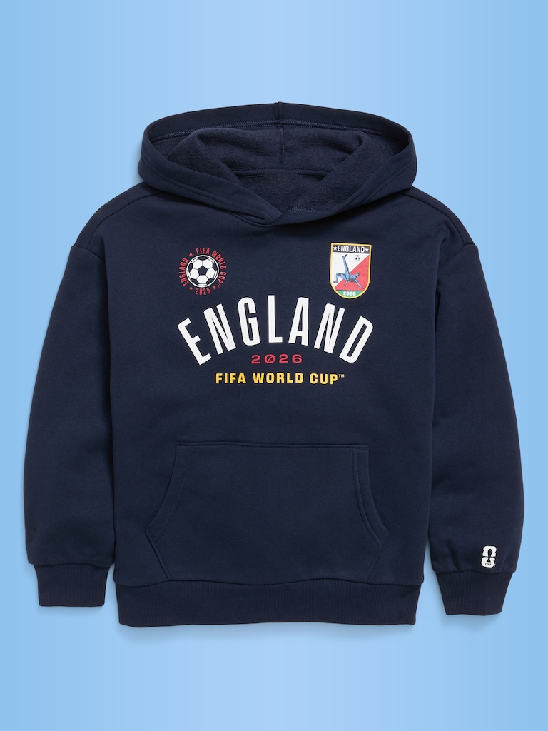 FIFA World Cup 26™ England Oversized Pullover Hoodie for Boys