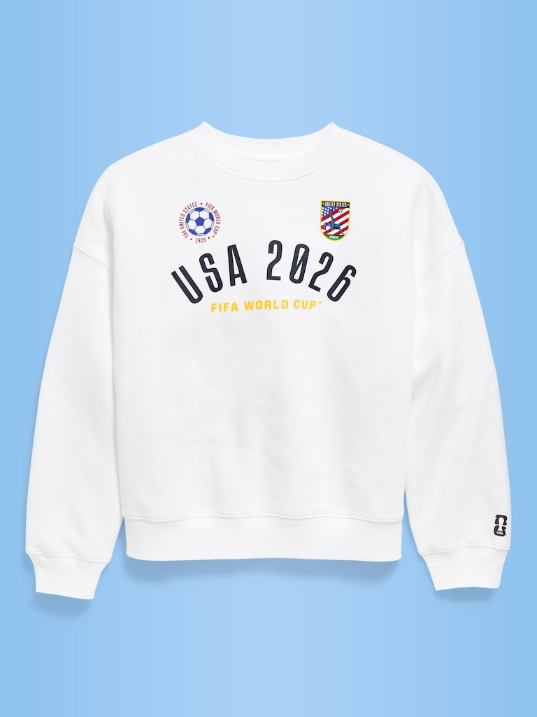 FIFA World Cup 26™ USA Oversized Tunic Sweatshirt for Girls