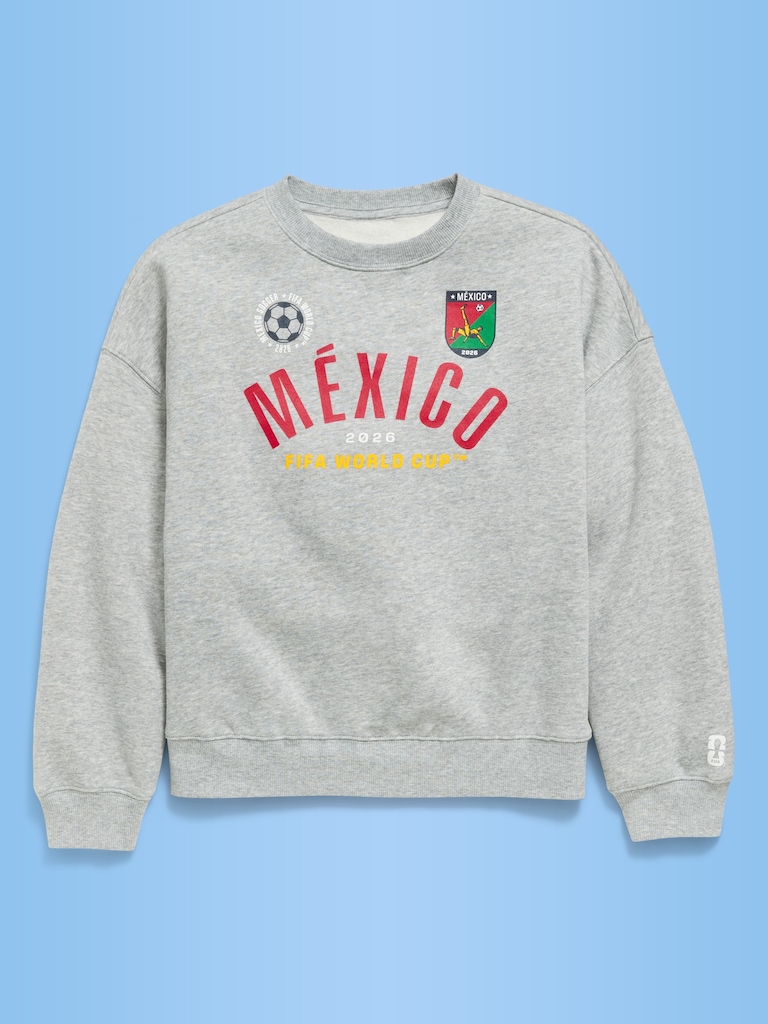FIFA World Cup 26™ Mexico Oversized Tunic Sweatshirt for Girls