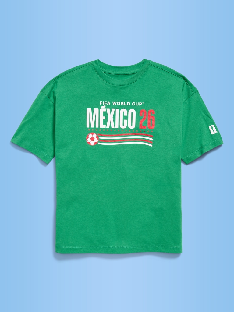 FIFA World Cup 26™ Mexico Oversized Graphic T-Shirt for Boys