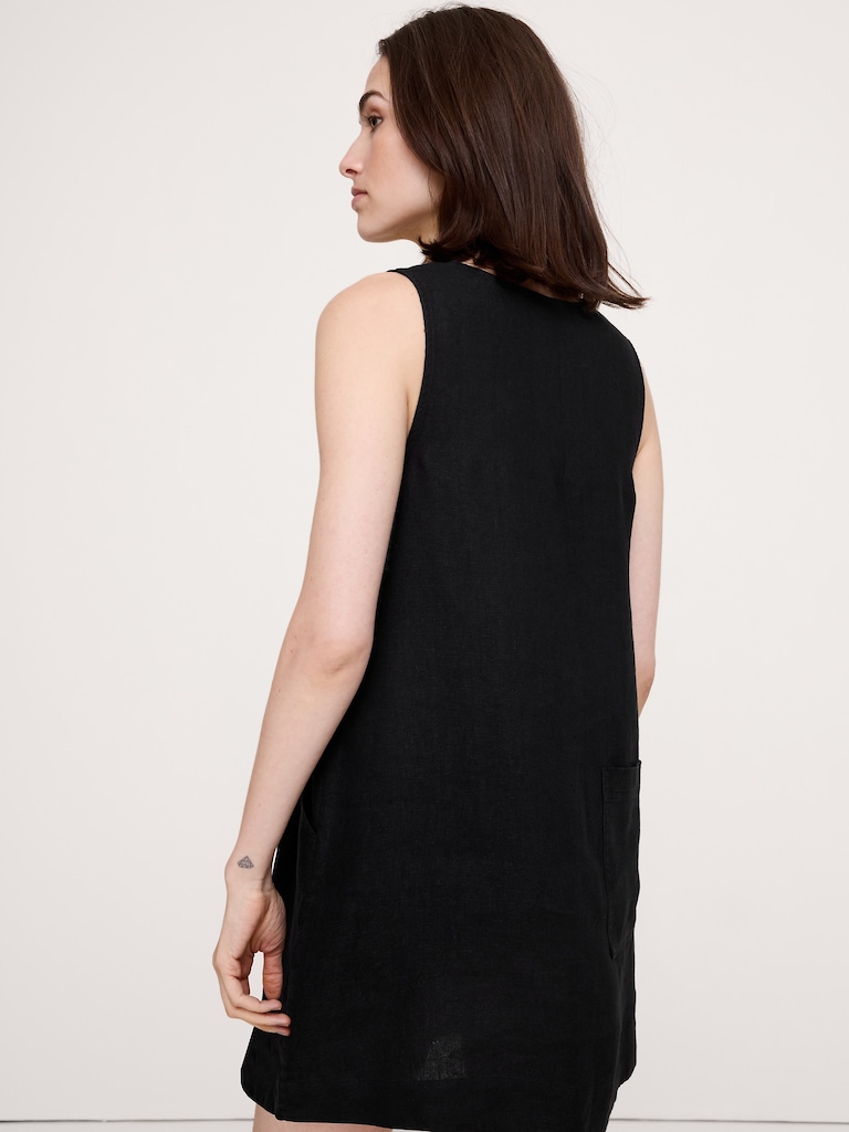 Linen Shift Dress