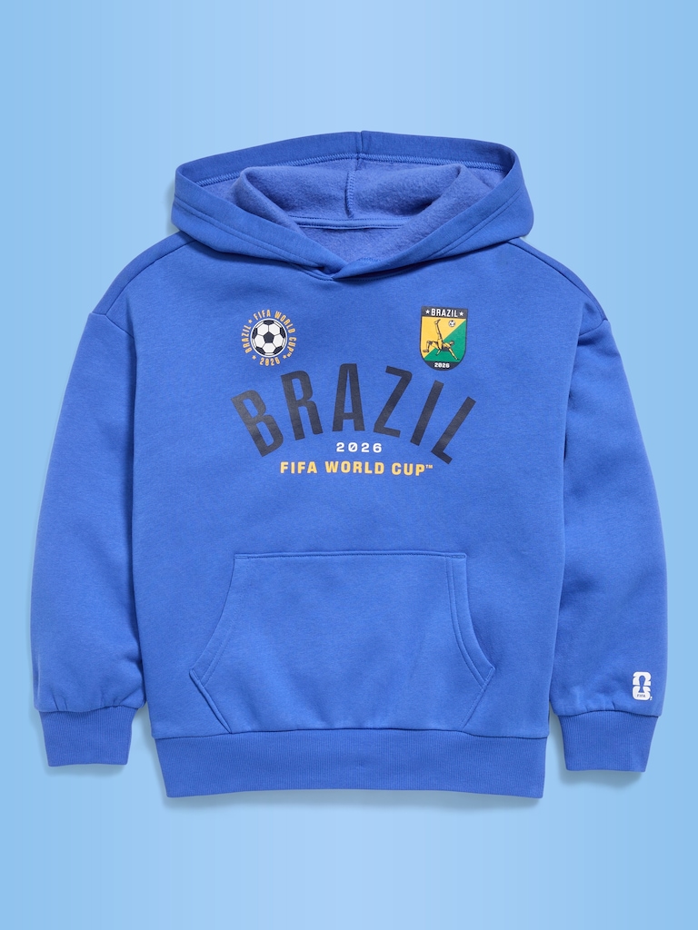FIFA World Cup 26™ Brazil Oversized Pullover Hoodie for Boys