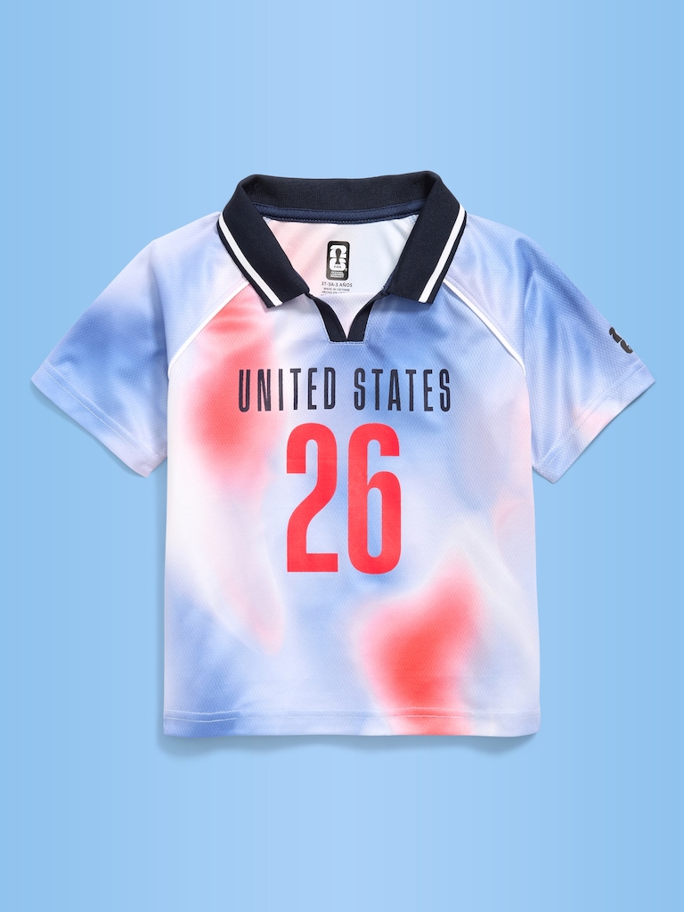 FIFA World Cup 26™ USA Unisex Lifestyle Collared Jersey T-Shirt for Toddler