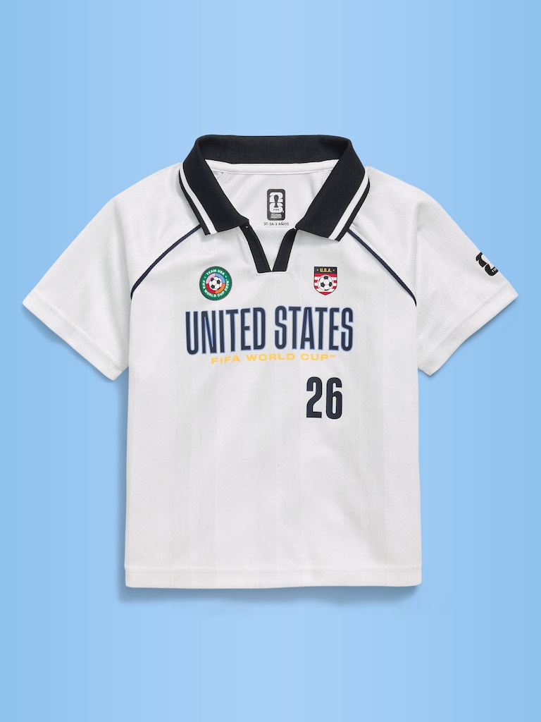 FIFA World Cup 26™ USA Unisex Lifestyle Collared Jersey T-Shirt for Toddler