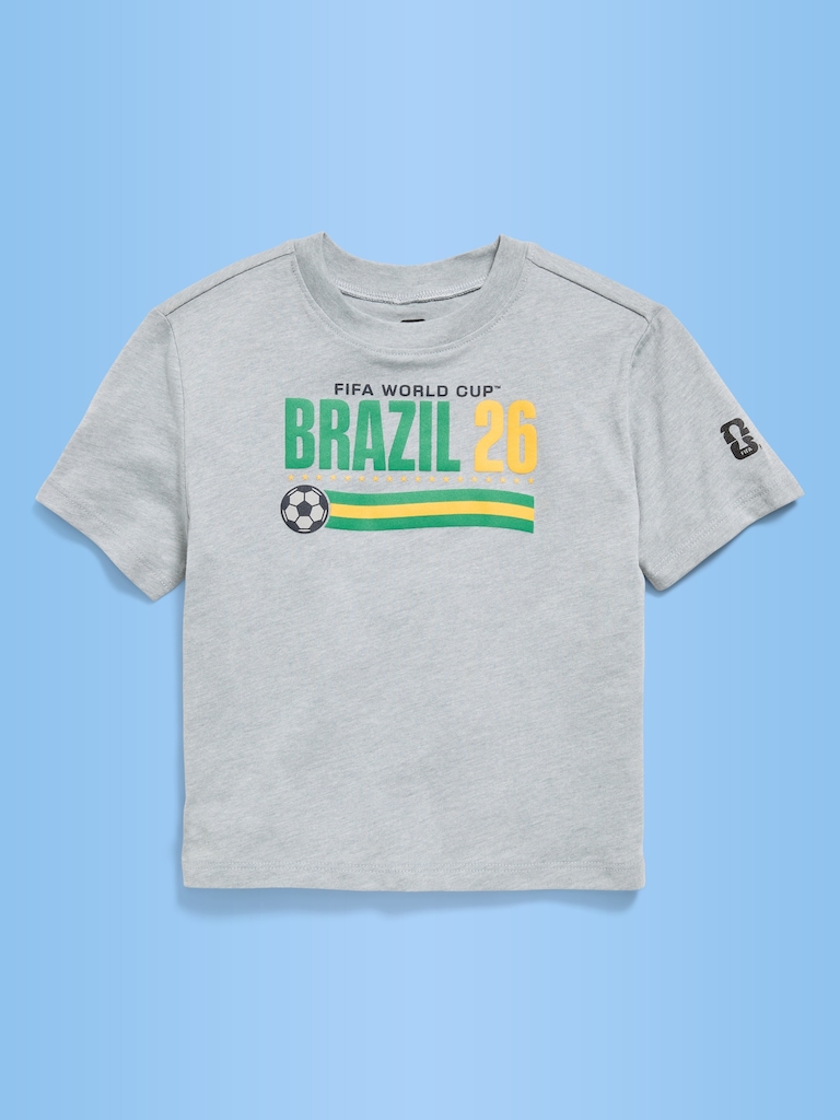 FIFA World Cup 26™ Brazil Oversized Unisex Graphic T-Shirt for Toddler