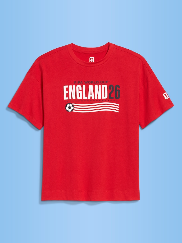 FIFA World Cup 26™ England Vintage Crew-Neck T-Shirt for Women