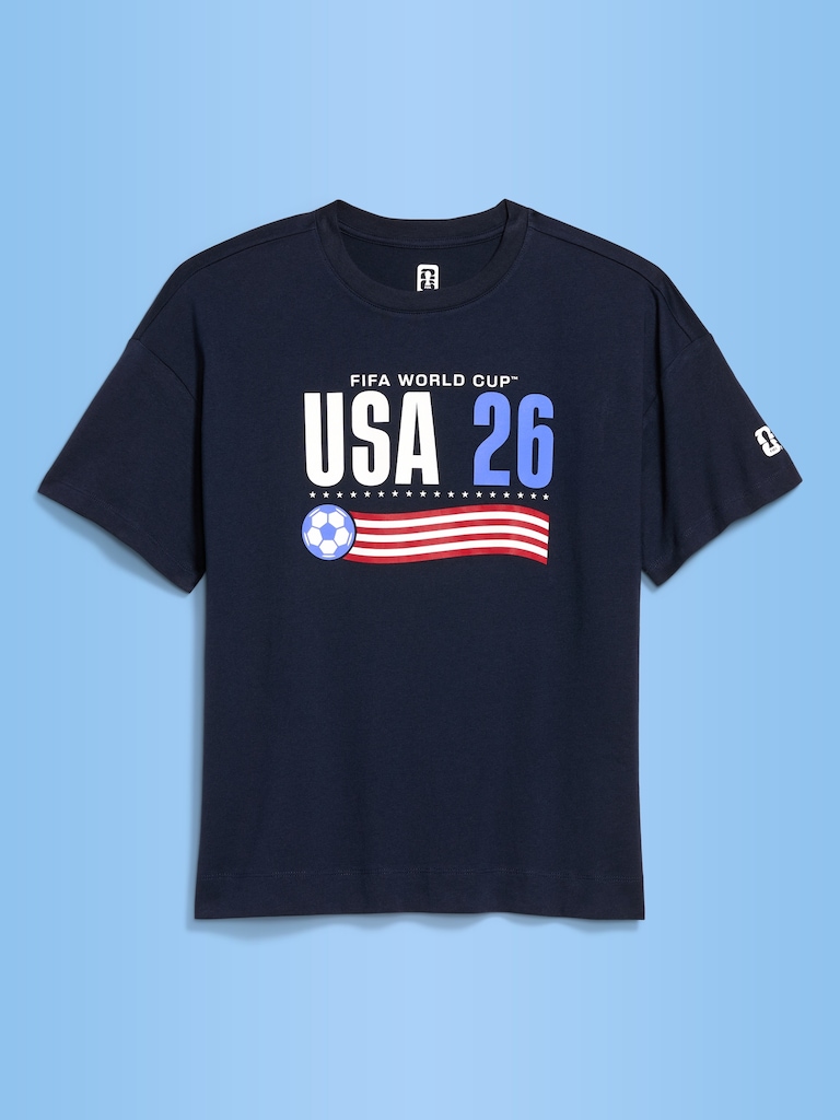 FIFA World Cup 26™ USA Vintage Crew-Neck T-Shirt for Women