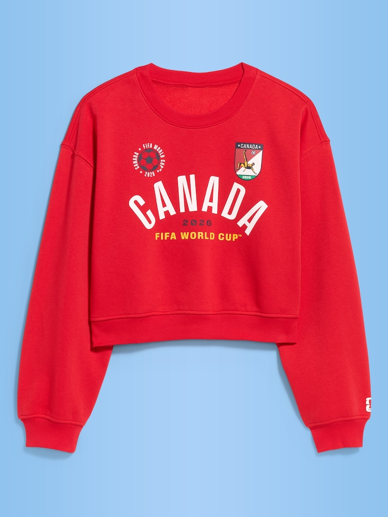 FIFA World Cup 26™ Canada Oversized Graphic Sweatshirt for Women