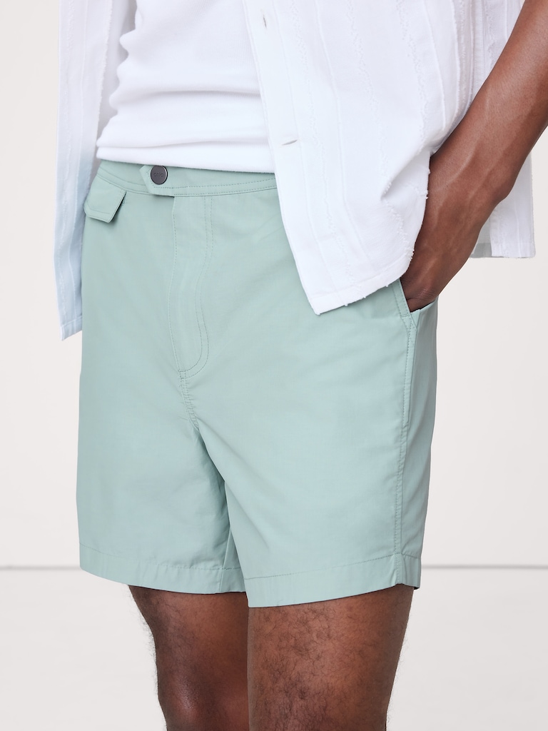 6" Calder Side-Elastic Swim Trunk by Onia