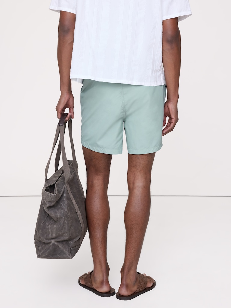 6" Calder Side-Elastic Swim Trunk by Onia