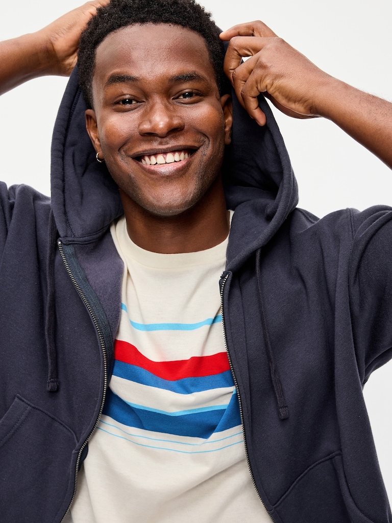 Crew-Neck Striped T-Shirt