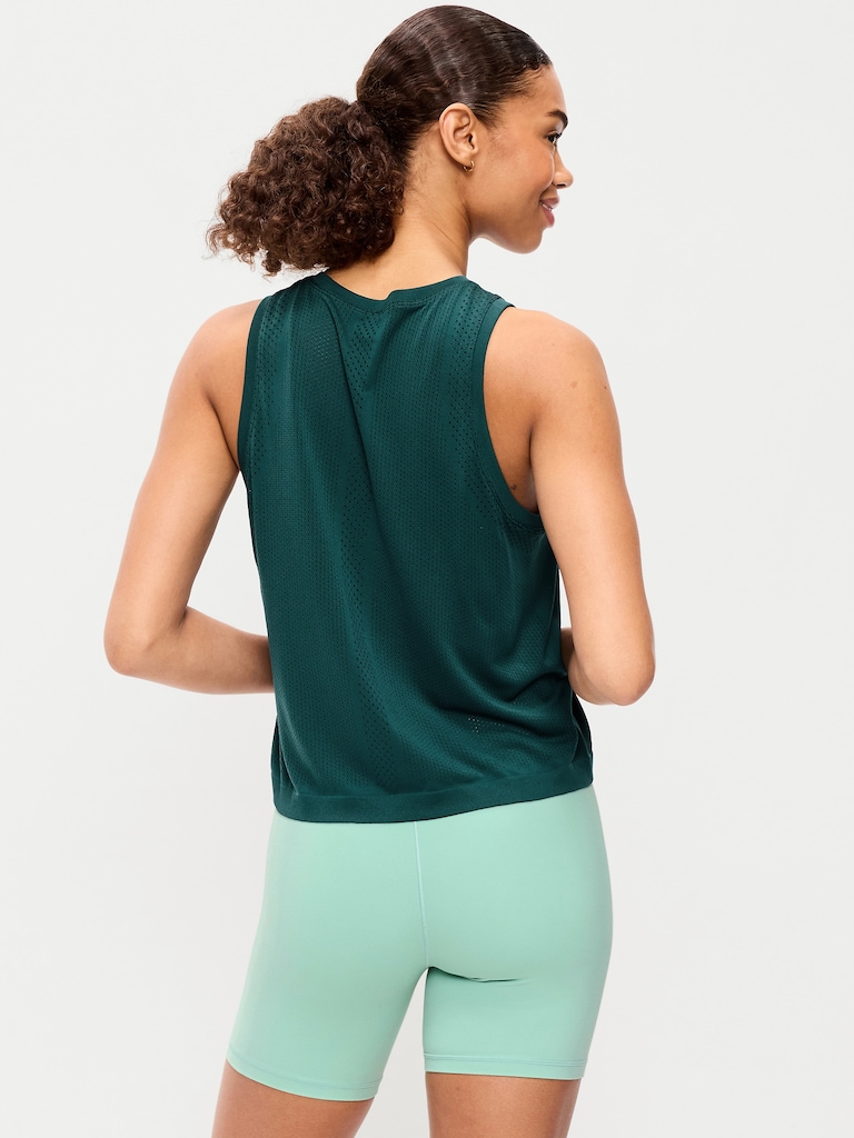 Fluid Seamless Loose Tank Top