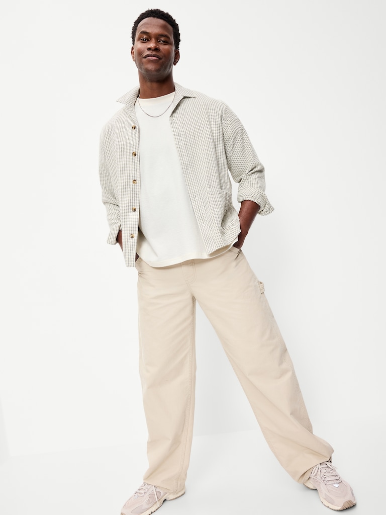 Oversized Heavyweight Garment-Washed T-Shirt