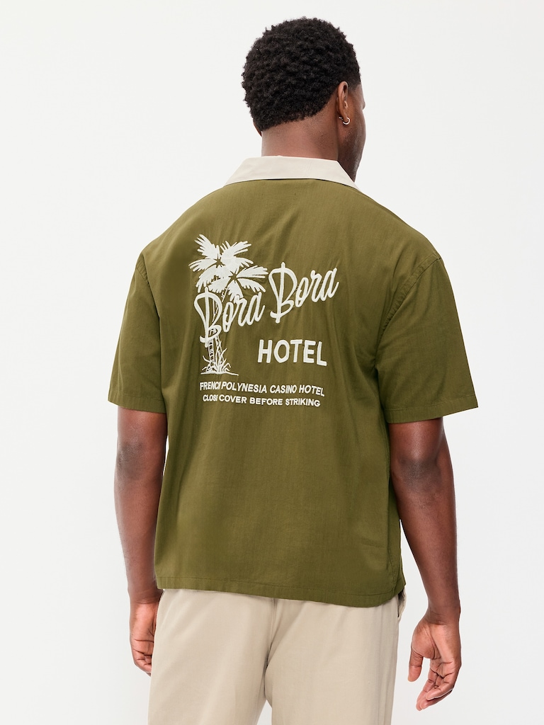 Short-Sleeve Heavyweight Graphic Shirt
