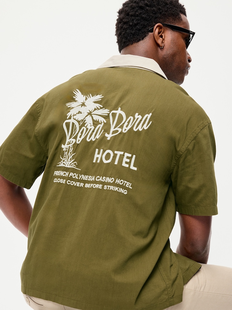 Short-Sleeve Heavyweight Graphic Shirt