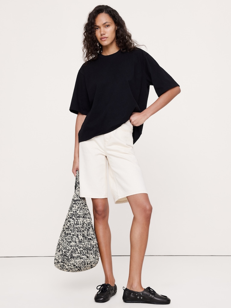 Oversized Vintage Cotton T-Shirt