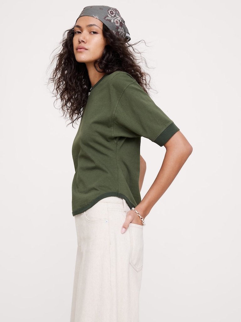 Vintage Cotton Dolman T-Shirt