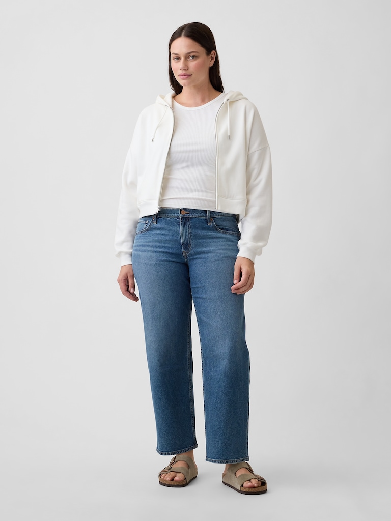 Low Rise '90s Loose Jeans