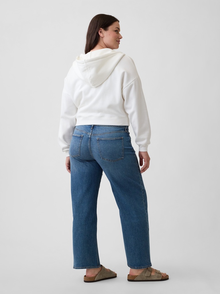 Low Rise '90s Loose Jeans
