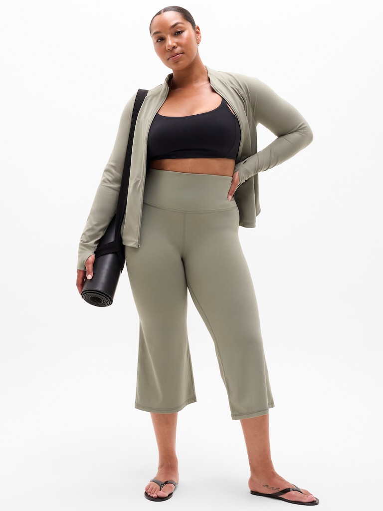 Elation High Rise Crop Flare