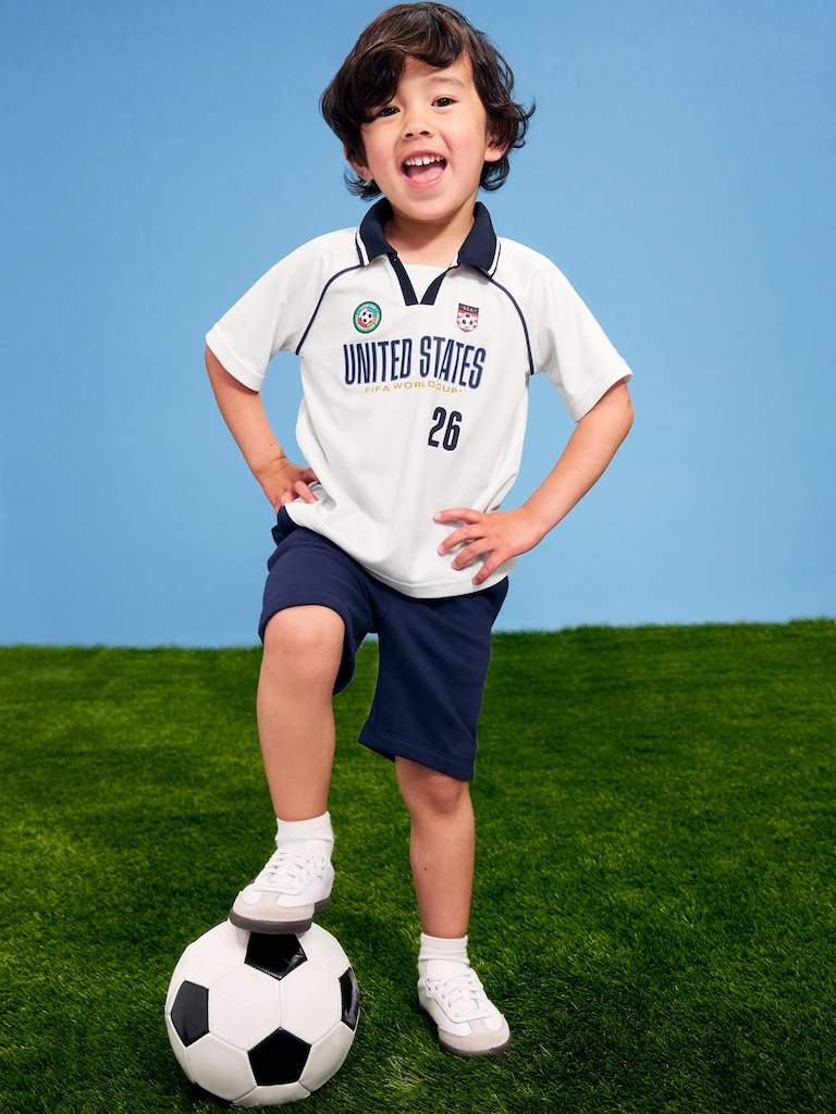 FIFA World Cup 26™ USA Unisex Lifestyle Collared Jersey T-Shirt for Toddler