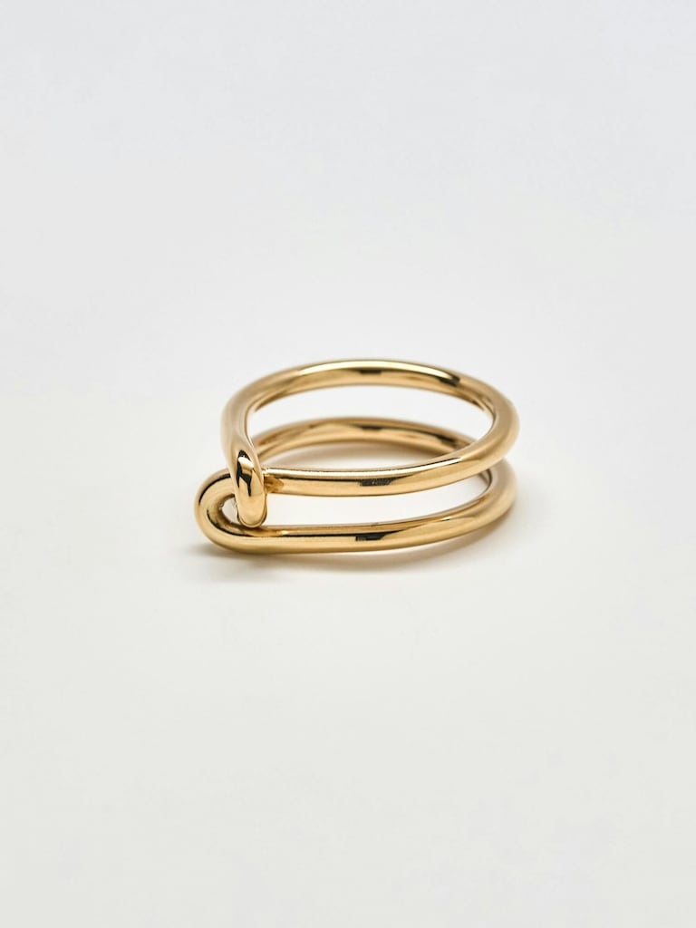 Admiral Row Gold Double Knot Ring