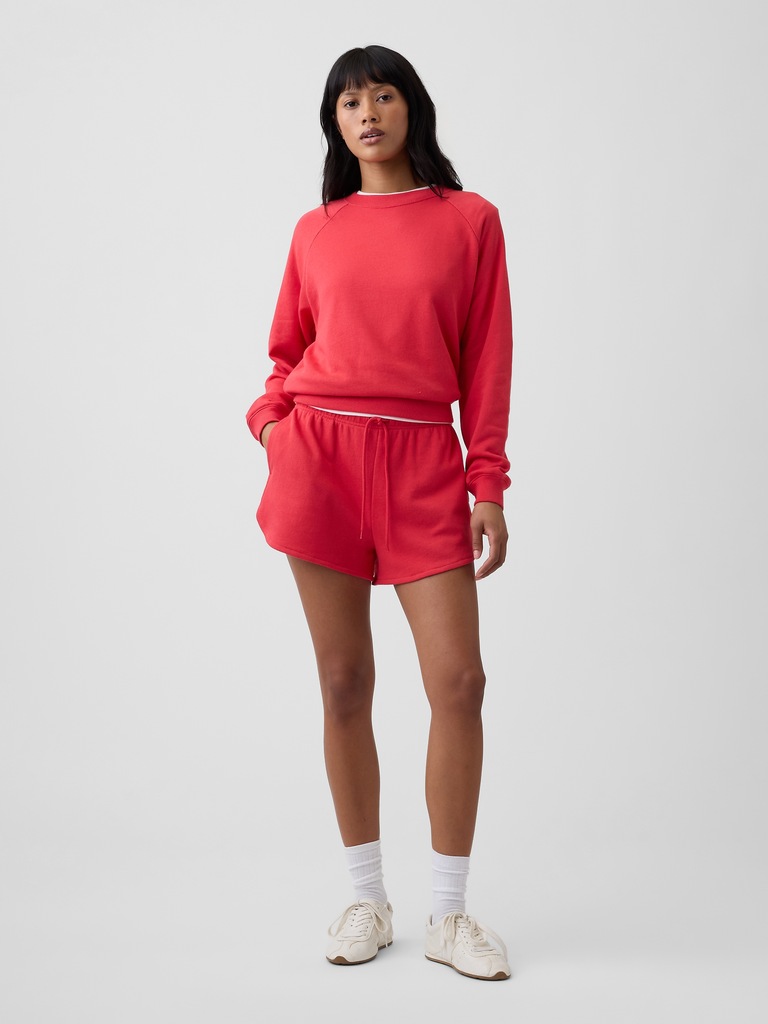 Relaxed French Terry Crewneck Sweatshirt