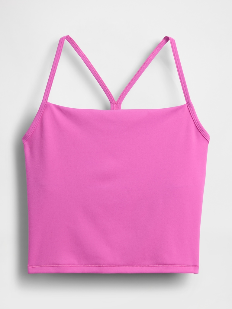 GapFit Smooth Racerback Crop Tank Top