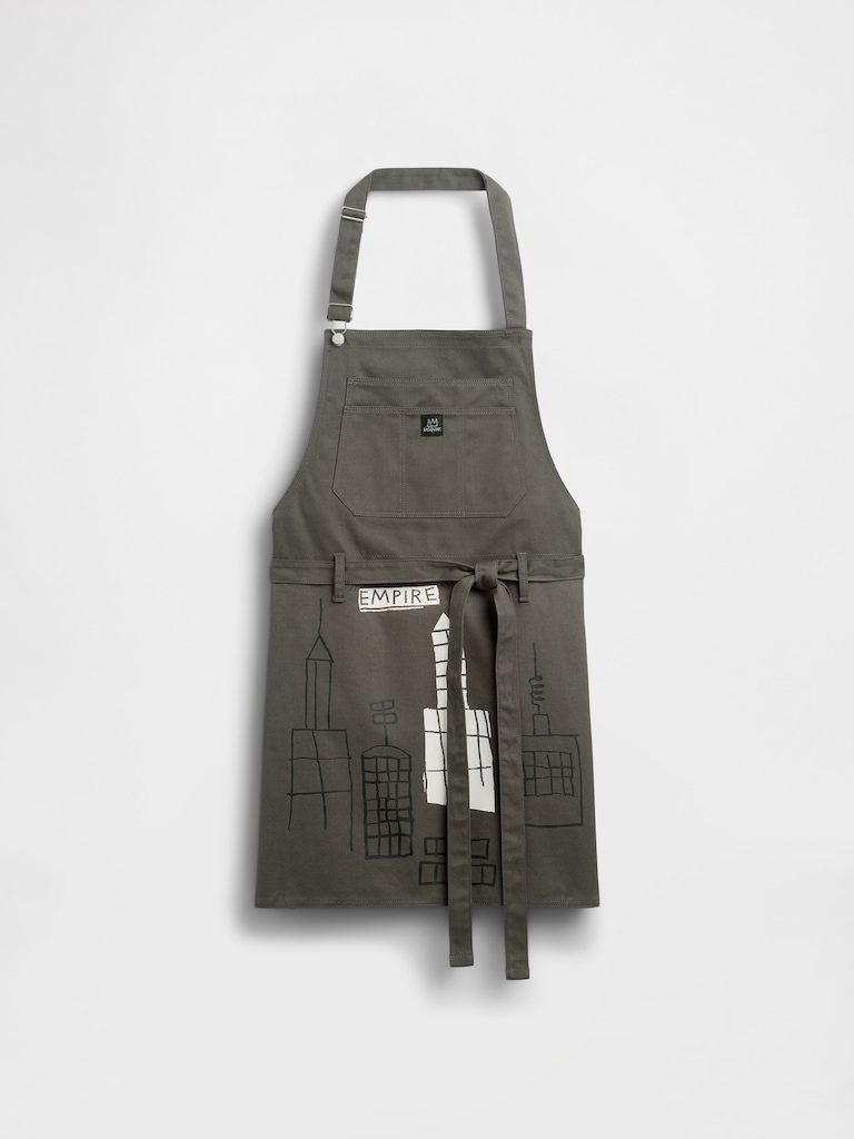 Jean-Michel Basquiat Canvas Apron