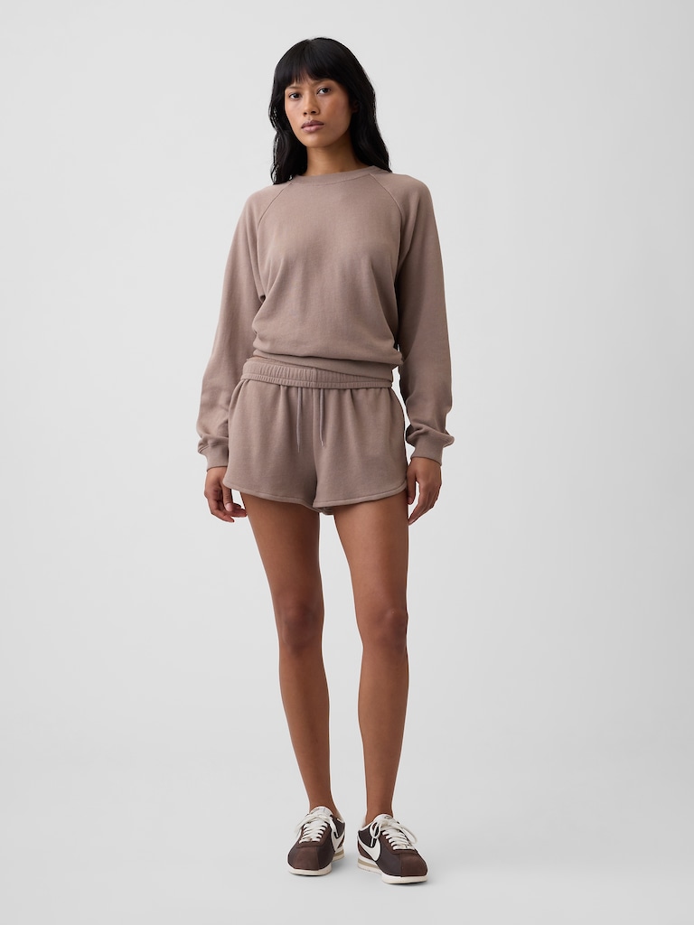 Relaxed French Terry Crewneck Sweatshirt