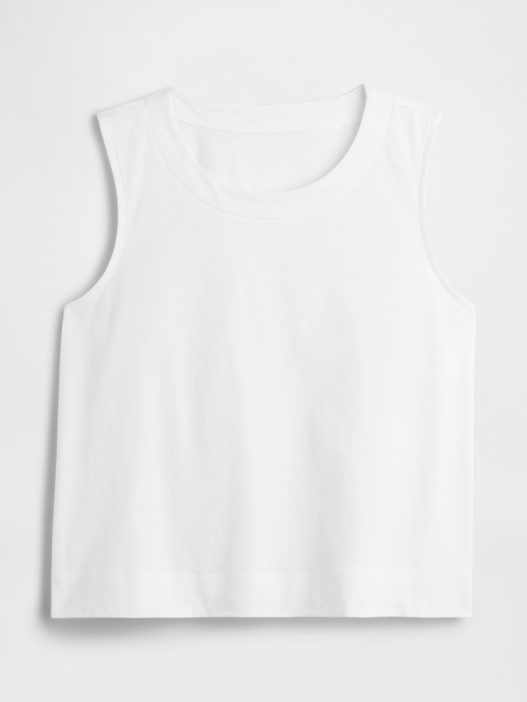 Crewneck PJ Shell Tank Top