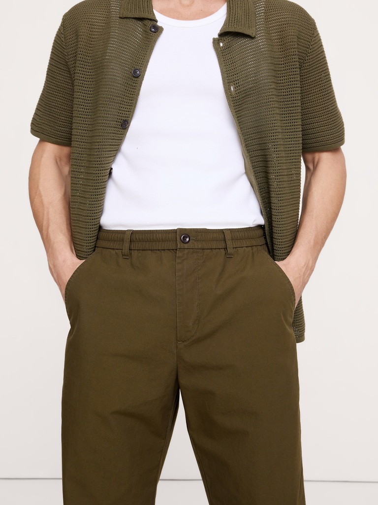 Relaxed Lightweight Cotton Pant