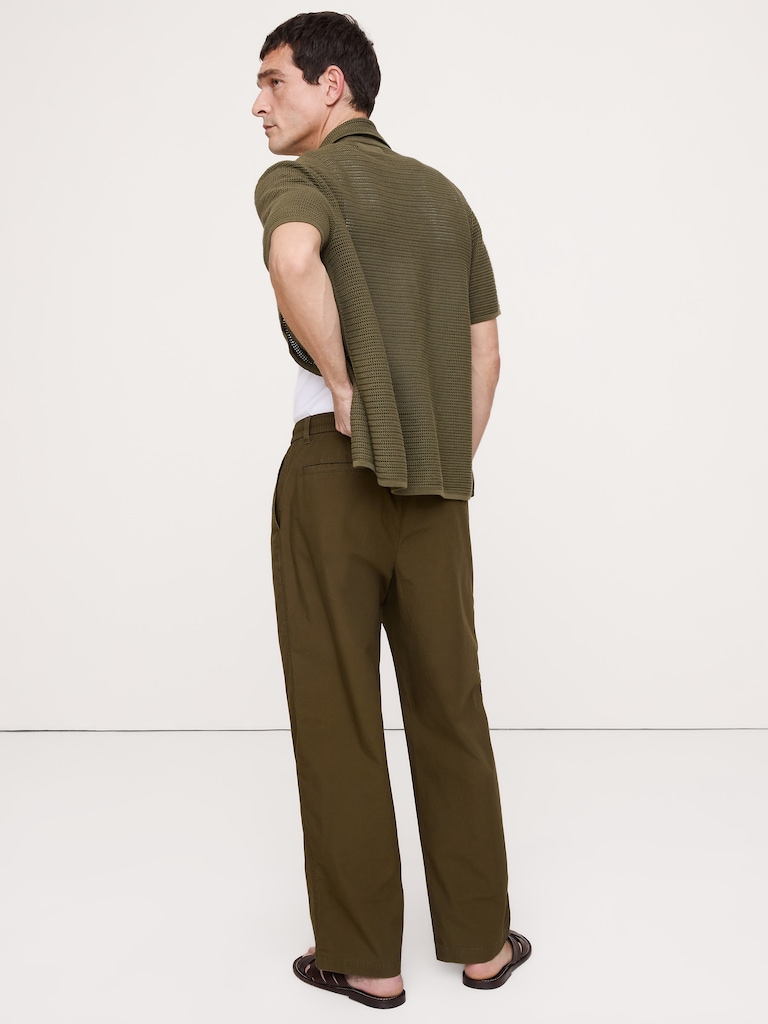 Relaxed Lightweight Cotton Pant