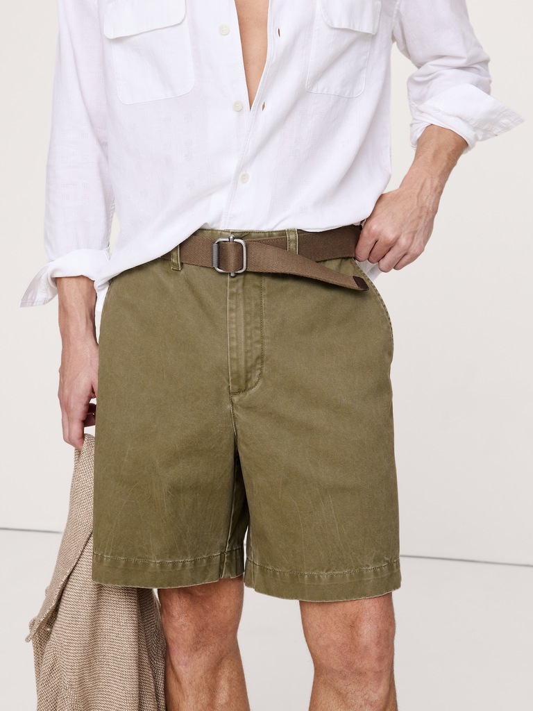 9" Cotton Bermuda Short