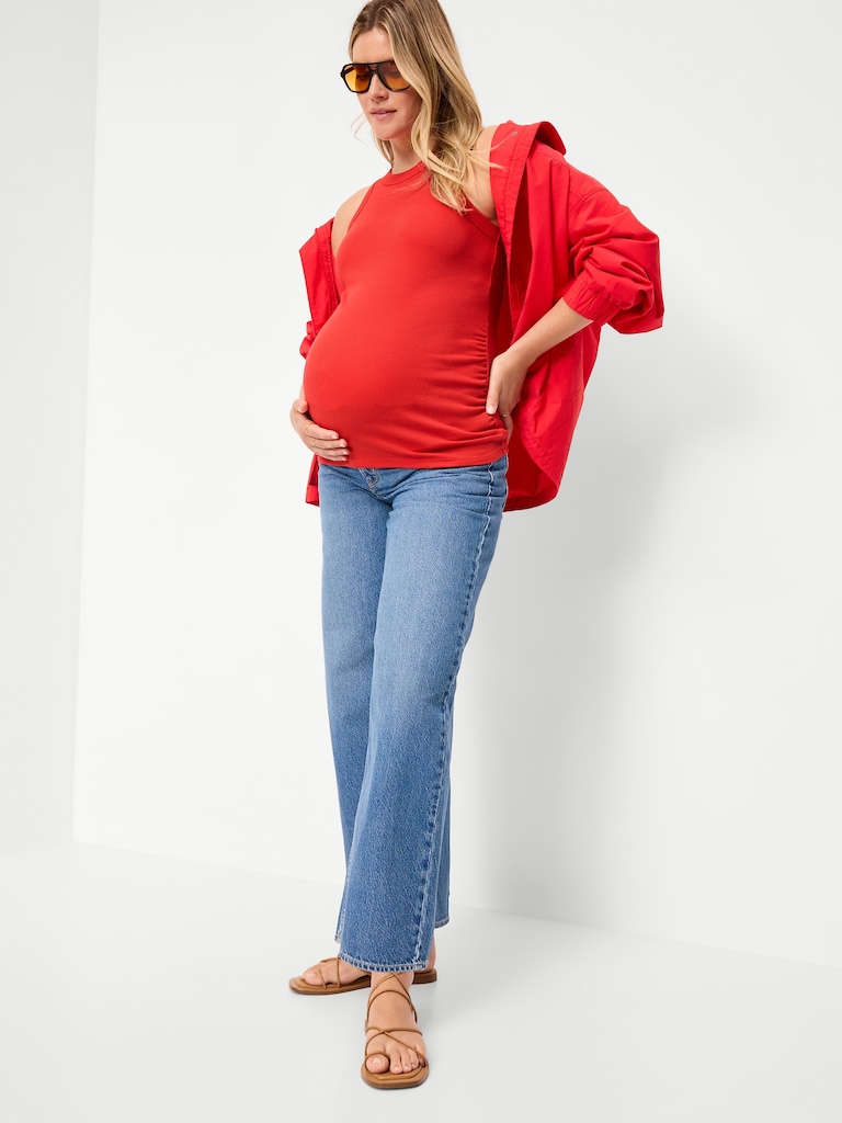 Camisole à col montant de maternité