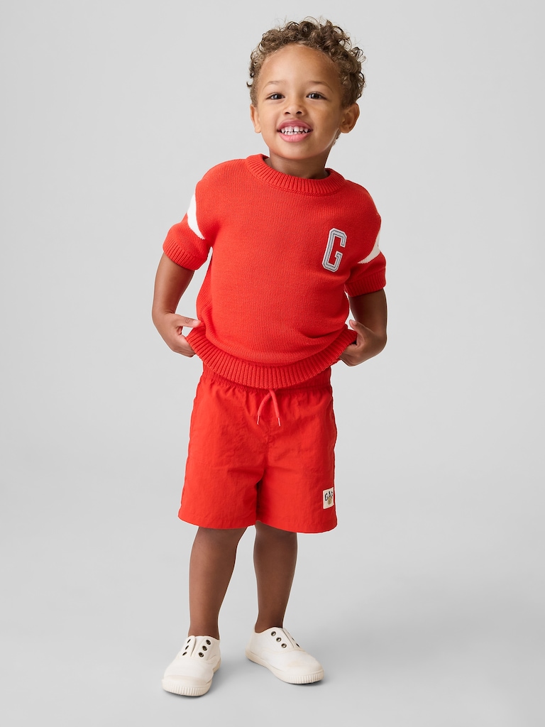 Baby & Toddler Varsity Logo Sweater Shirt