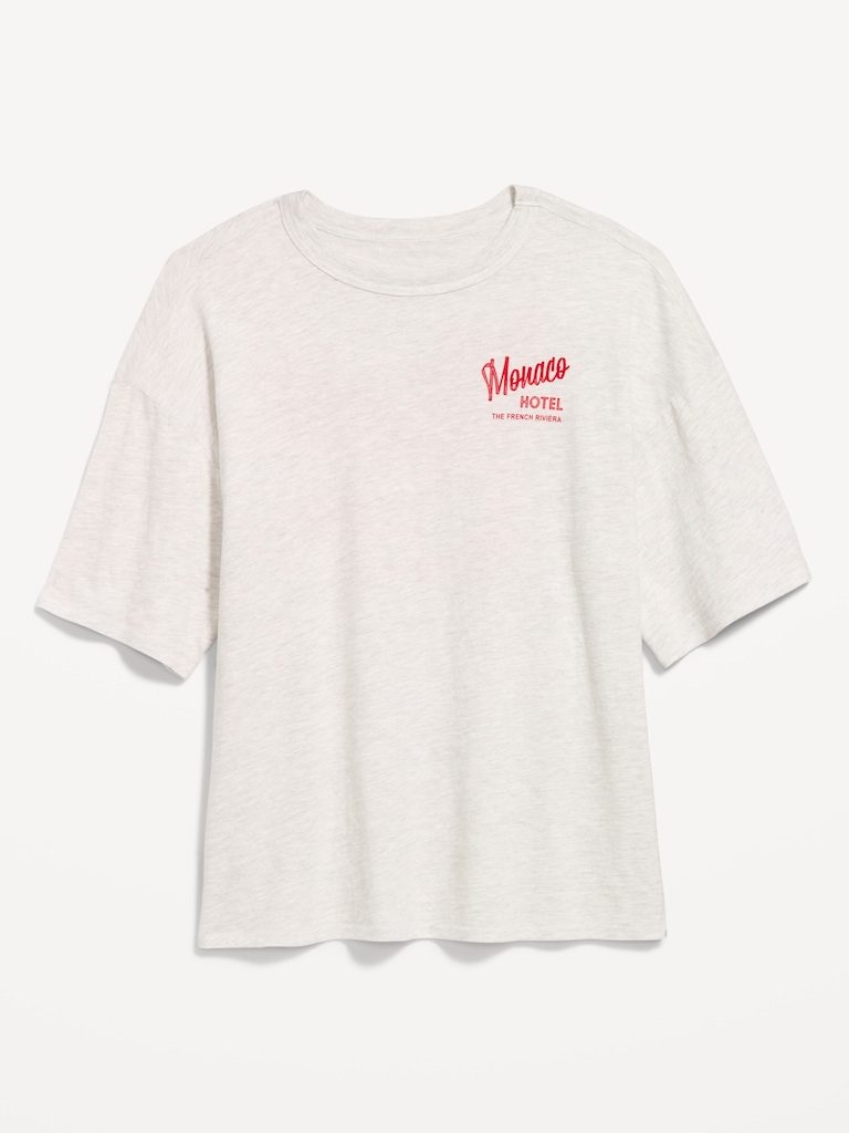 Short-Sleeve Loose Graphic T-Shirt