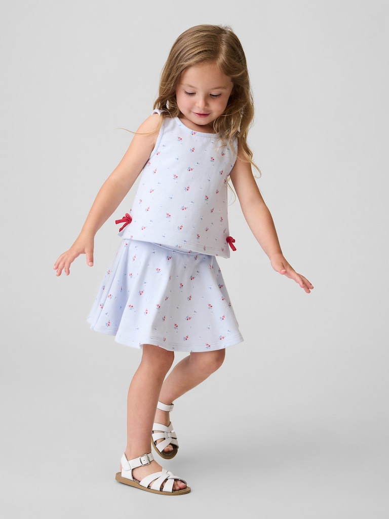 Baby & Toddler VintageSoft Bow Skort Set