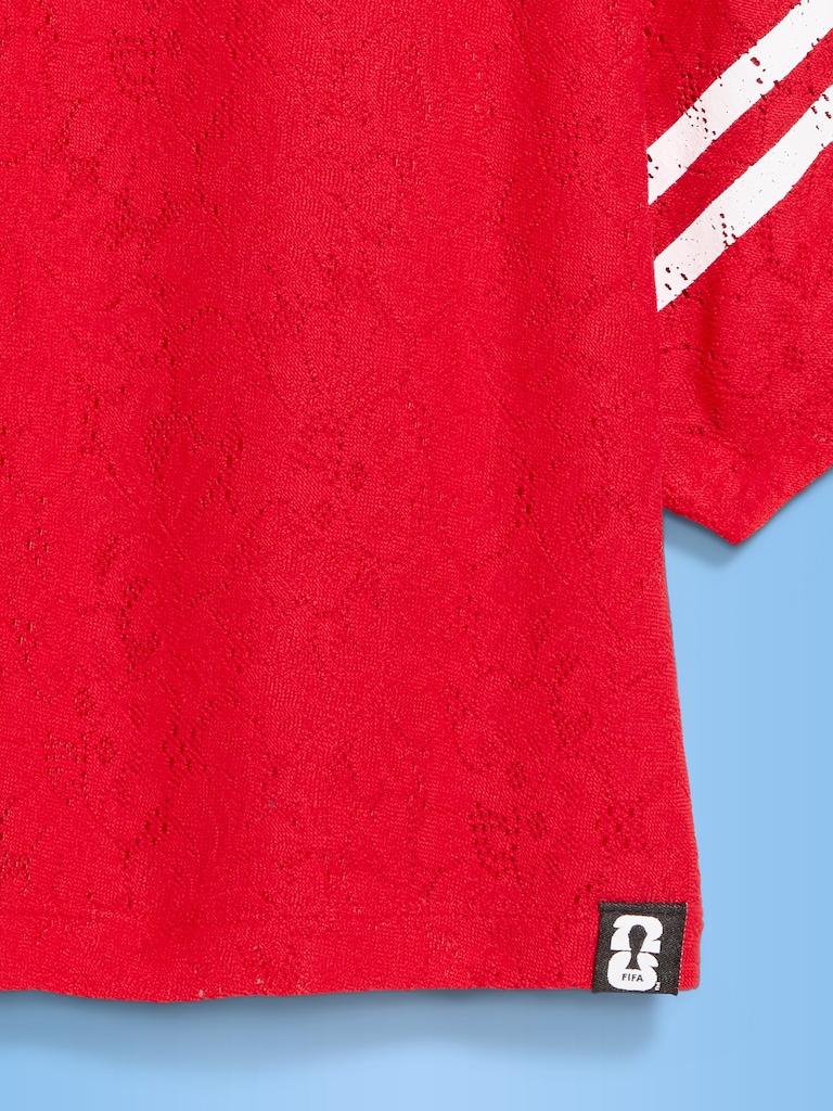 FIFA World Cup 26™ Canada Boxy Lace V-Neck T-Shirt for Women