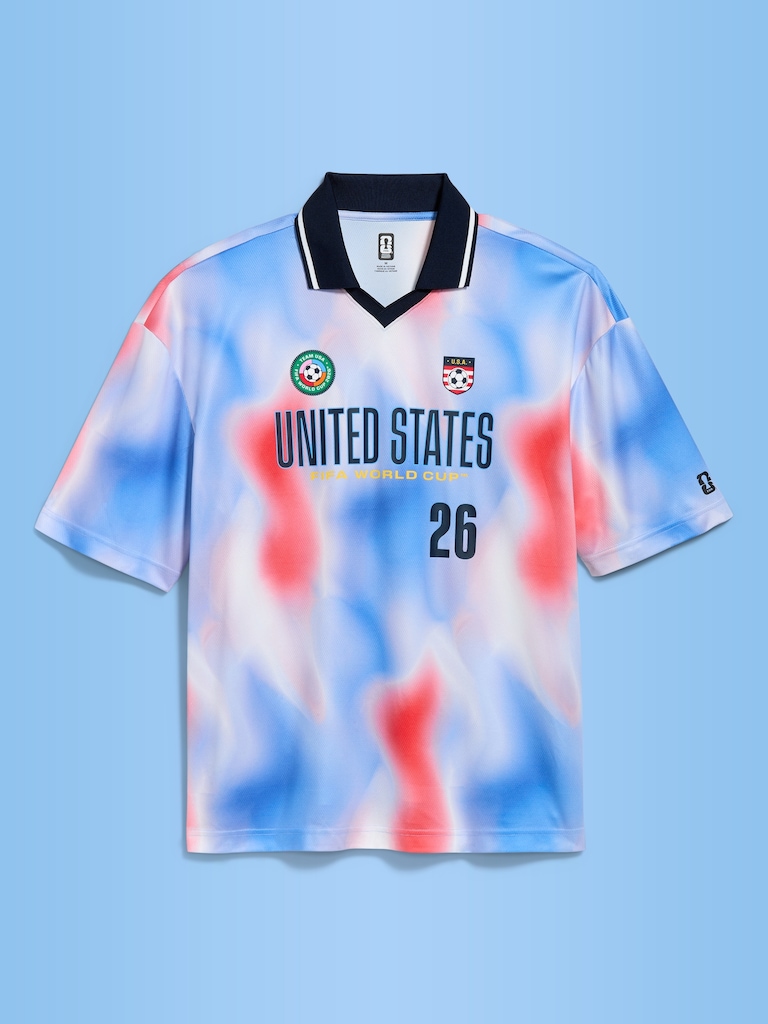 FIFA World Cup 26™ USA Lifestyle Collared Jersey T-Shirt for Men
