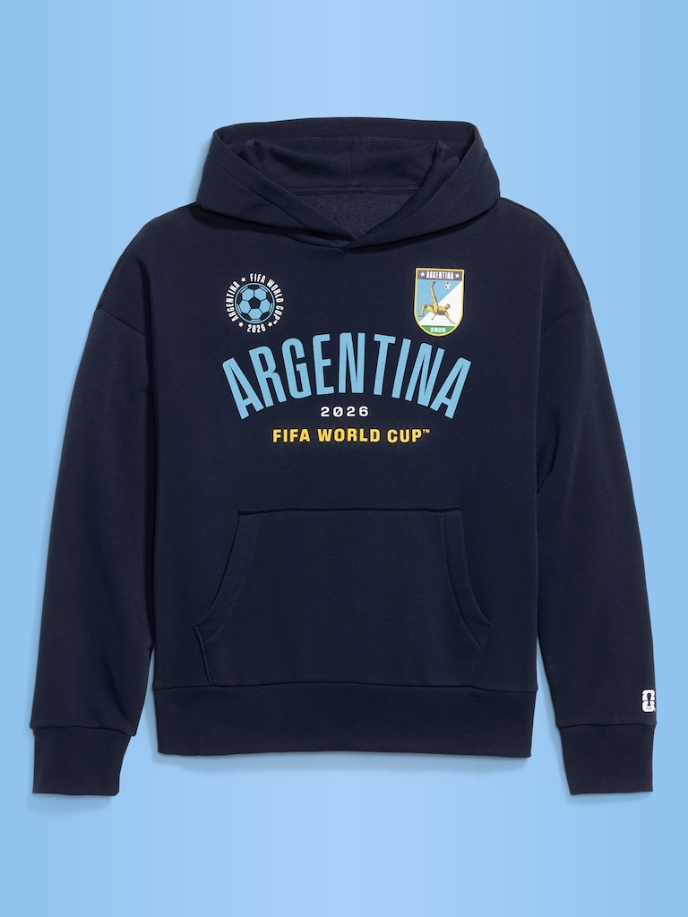 FIFA World Cup 26™ Argentina Oversized Pullover Hoodie for Men