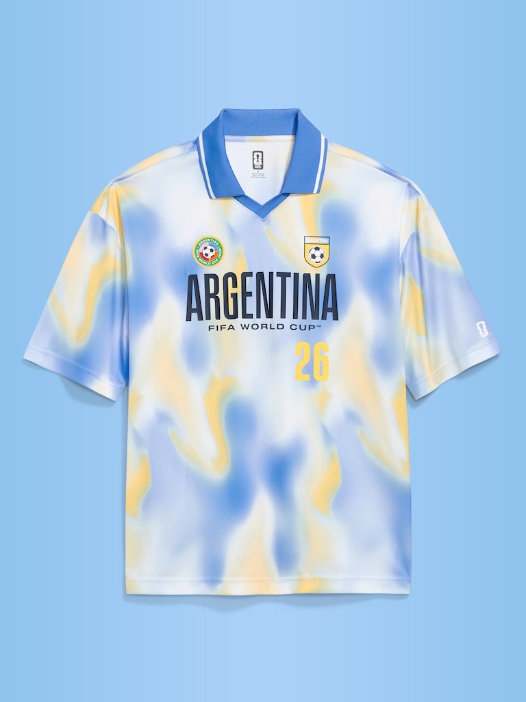 FIFA World Cup 26™ Argentina Lifestyle Collared Jersey T-Shirt for Men