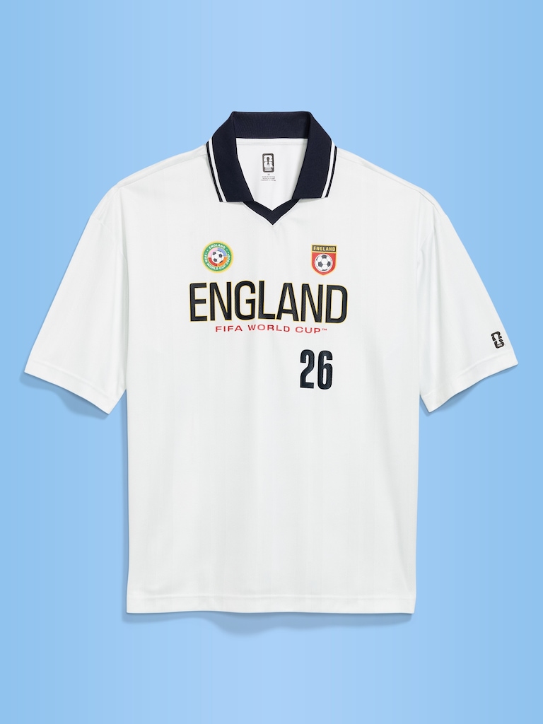 FIFA World Cup 26™ England Lifestyle Collared Jersey T-Shirt for Men