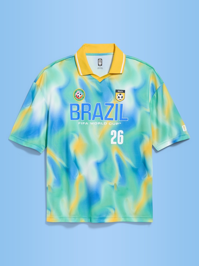 FIFA World Cup 26™ Brazil Lifestyle Collared Jersey T-Shirt for Men