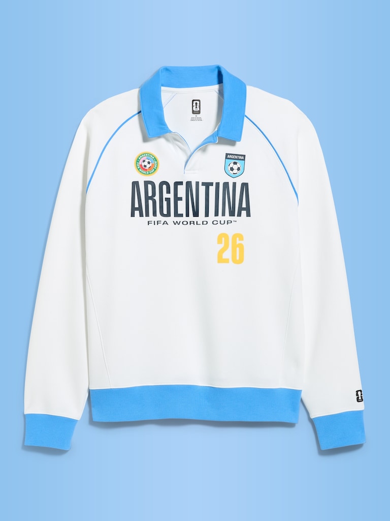 FIFA World Cup 26™ Argentina Dynamic Fleece Collared Graphic Sweatshirt for Men
