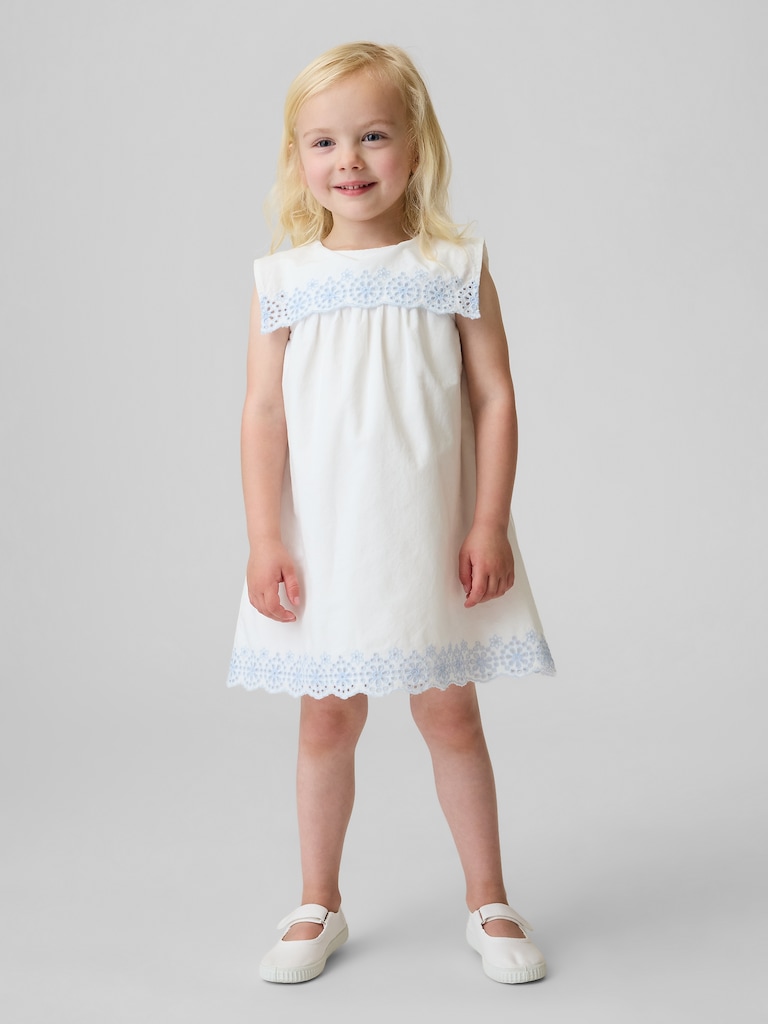 Baby & Toddler Eyelet Sailor Dress