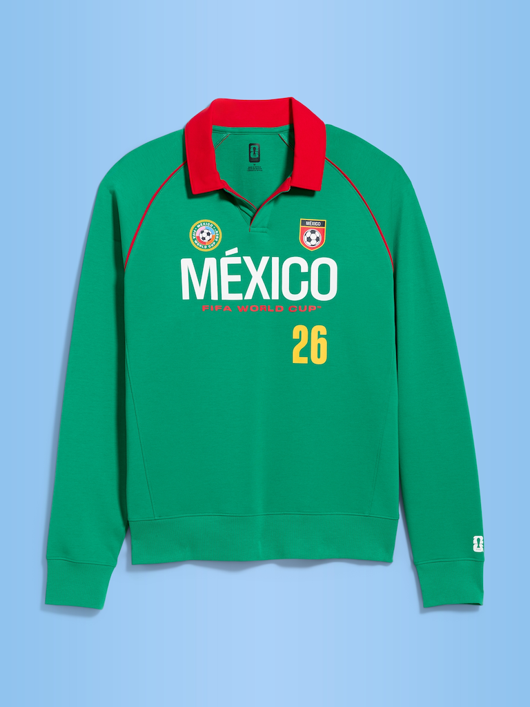 FIFA World Cup 26™ Mexico Dynamic Fleece Collared Graphic Sweatshirt for Men